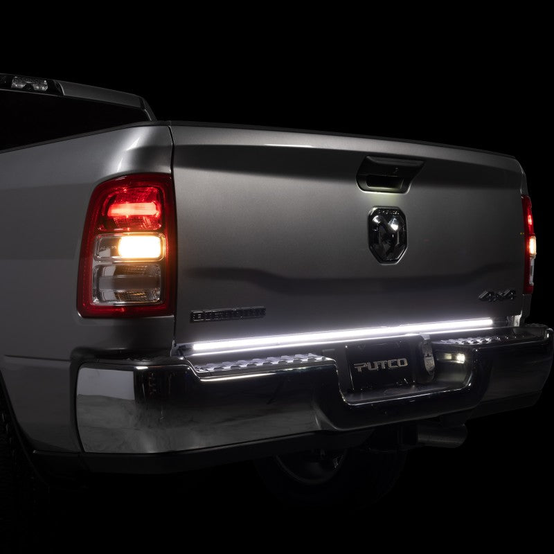 Putco 60in. Direct Fit Red Blade LED Tailgate Lightbar for 2004-2014 F-150 / 09-19 RAM / 07-18 Silverado & Sierra
