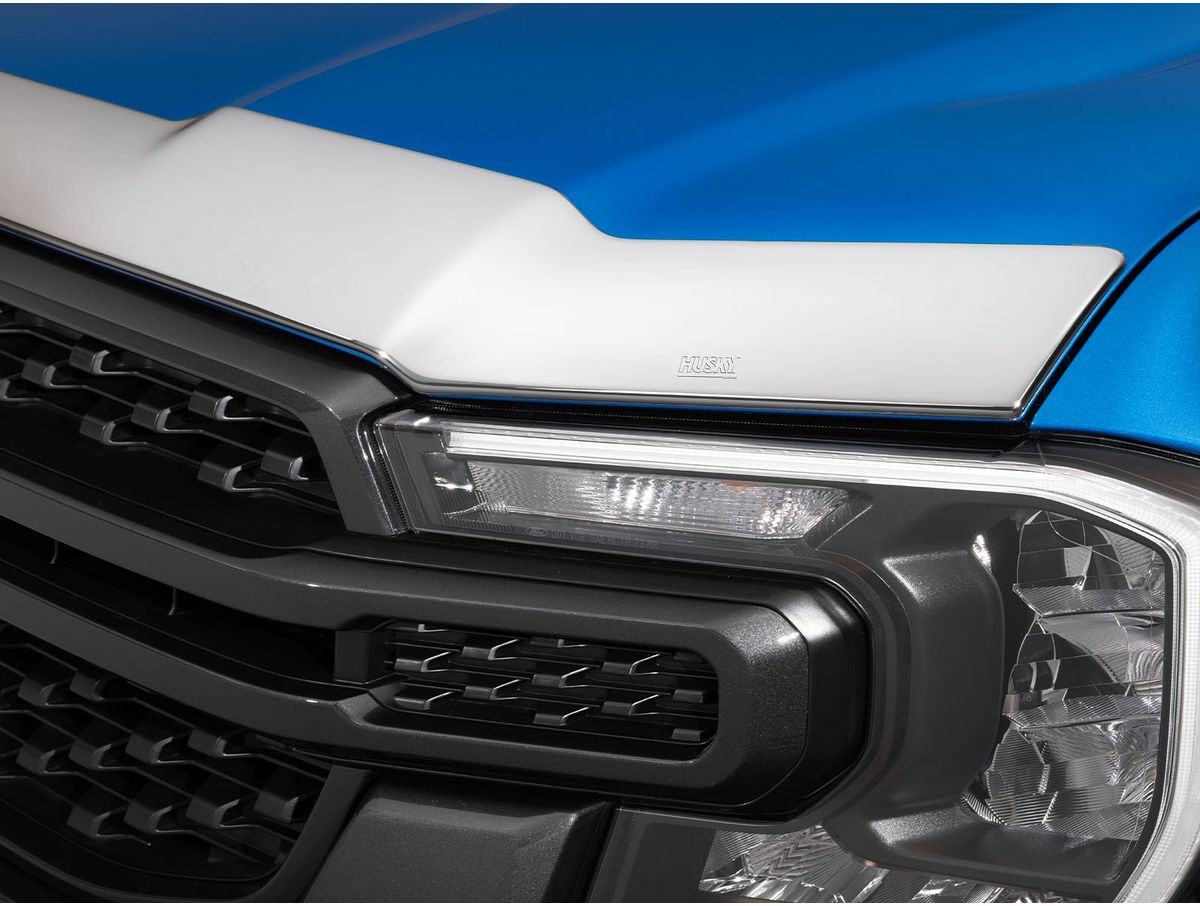 24-25 Ford Ranger Husky Liners 2892266  Aeroskin Hood Protector - Chrome