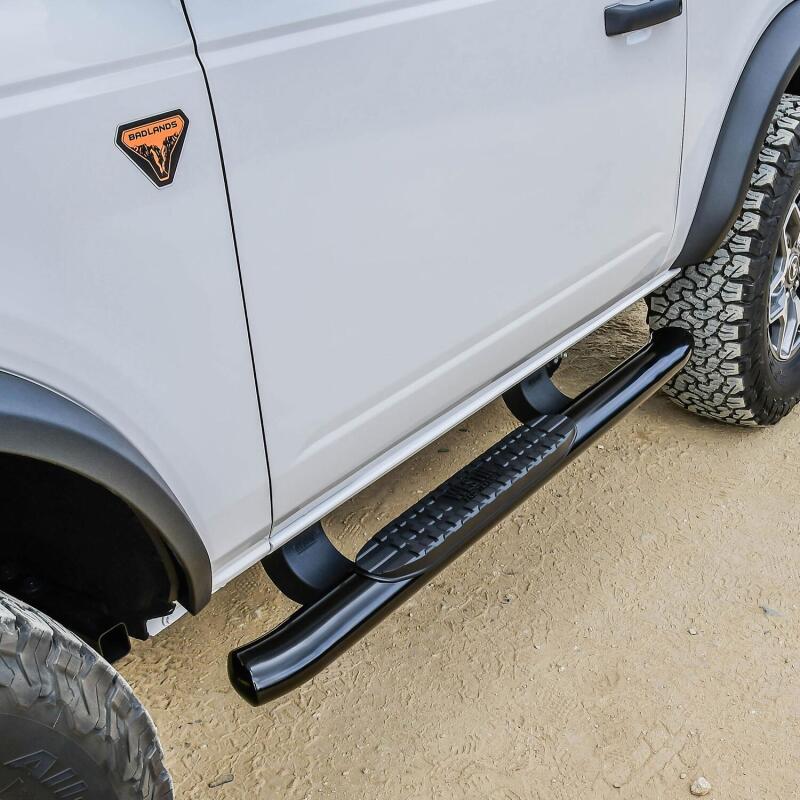 21-25 Ford Bronco Westin 21-24185 (2-Door) PRO TRAXX 4 Oval Nerf Step Bars - Textured Black