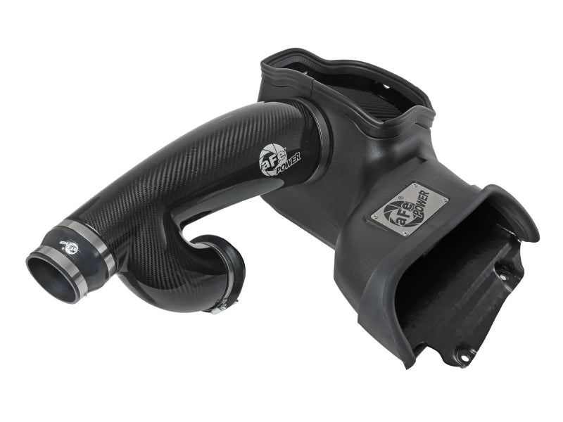21-25 Ford Raptor / 22-25 Expedition / 21-25 F-150 / 22-25 Navigator V6 3.5L aFe 57-10031K Track Series Carbon Fiber Cold Air Intake System w/ Black Pro 5R Filter