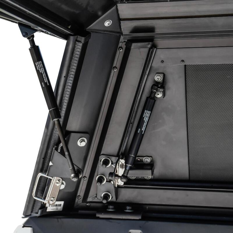 24-25 Ford Ranger Westin 16-11295 EXP Truck Cap with Solid Front Glass Matte Black