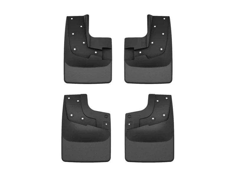 24-25 Ford Ranger Raptor WeatherTech 110187-120187 Front & Rear No Drill MudFlaps - Black