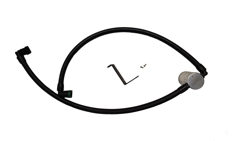 24-25 Ford Ranger Raptor 3.0L J&L 3058P-C PCV Side Oil Separator - Clear Anodized