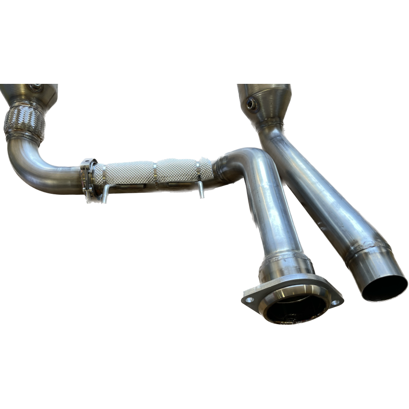 24-25 Ford Raptor 3.5L SPD Performance 35FR24SS GEN4 Alpha Catted Downpipes