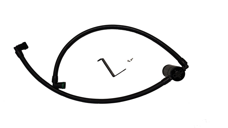 24-25 Ford Ranger Raptor 3.0L J&L 3058P-B PCV Side Oil Separator - Black Anodized