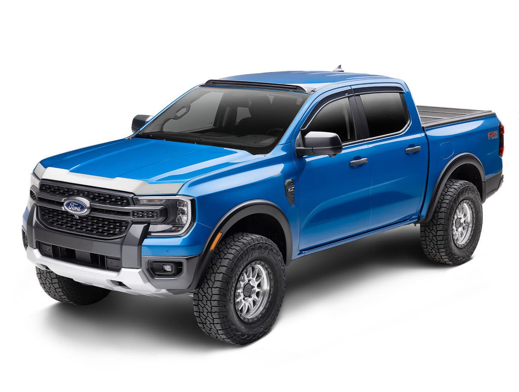 24-25 Ford Ranger Husky Liners 2892266  Aeroskin Hood Protector - Chrome